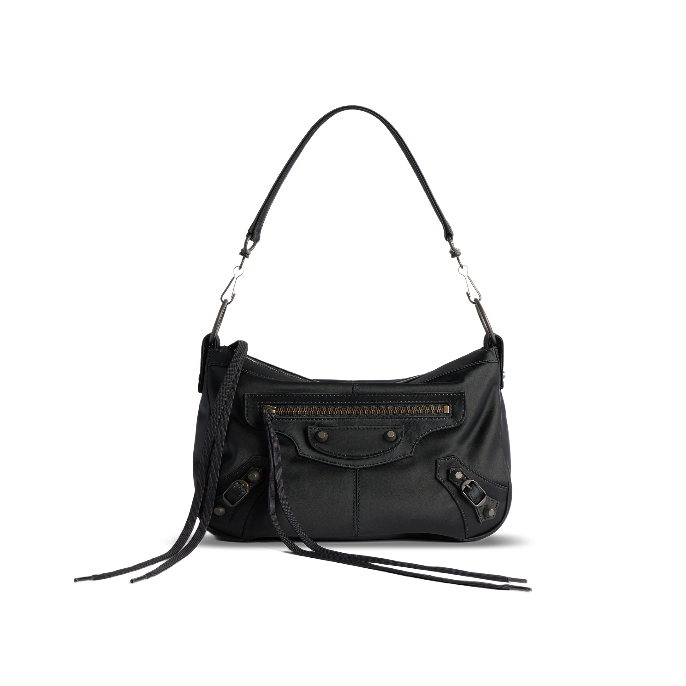Ba1en*iaga MEN'S LE CITY MOTO SMALL IN BLACK 8461882AB9J1000 (28*18*11cm)
